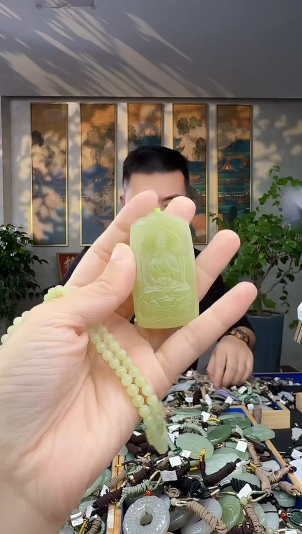 未镶嵌和田玉挂件拍一发一