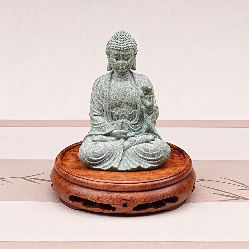 红贵宝9圆形小盆景文玩玉器紫砂壶印章底座木雕木偶石头底托