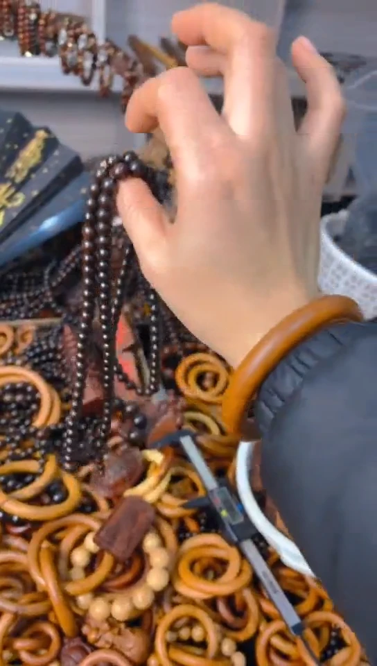 【闪购商品】枣木木雕108颗0.8一物一拍