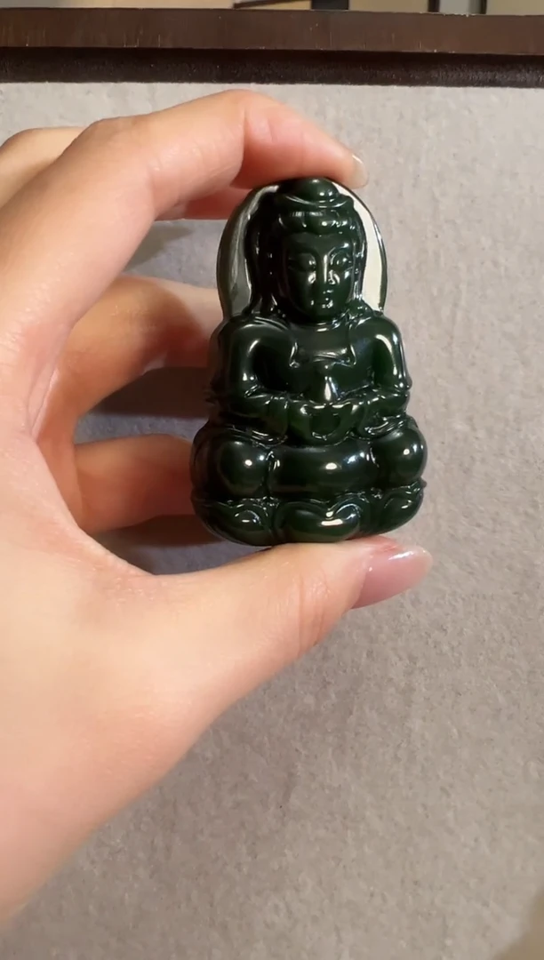 和田玉未镶嵌挂件和田玉