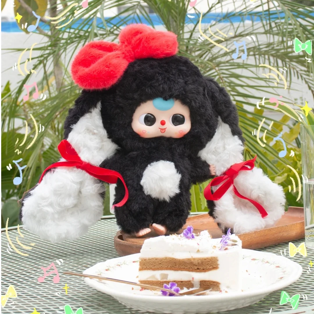 baby three娃三岁小兔归来毛绒盲盒潮玩挂件可爱公仔玩偶