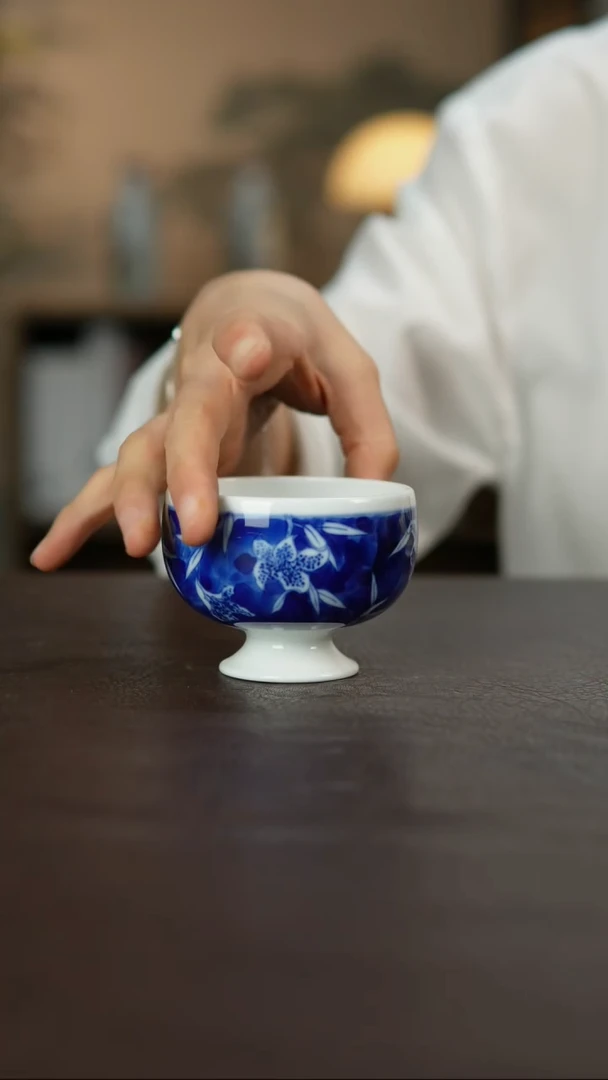 景德镇陶瓷杯碗柴烧多人