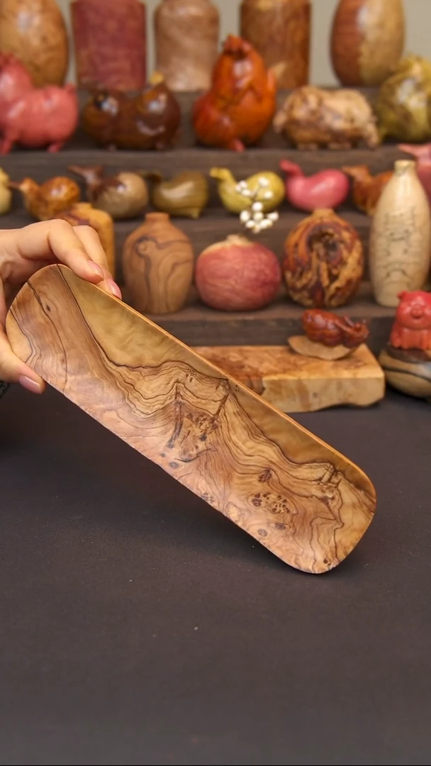 交趾黄檀（大红酸枝）鬼柳长盘