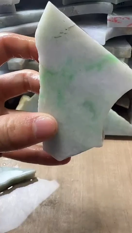 裸石翡翠天然翡翠A货花136
