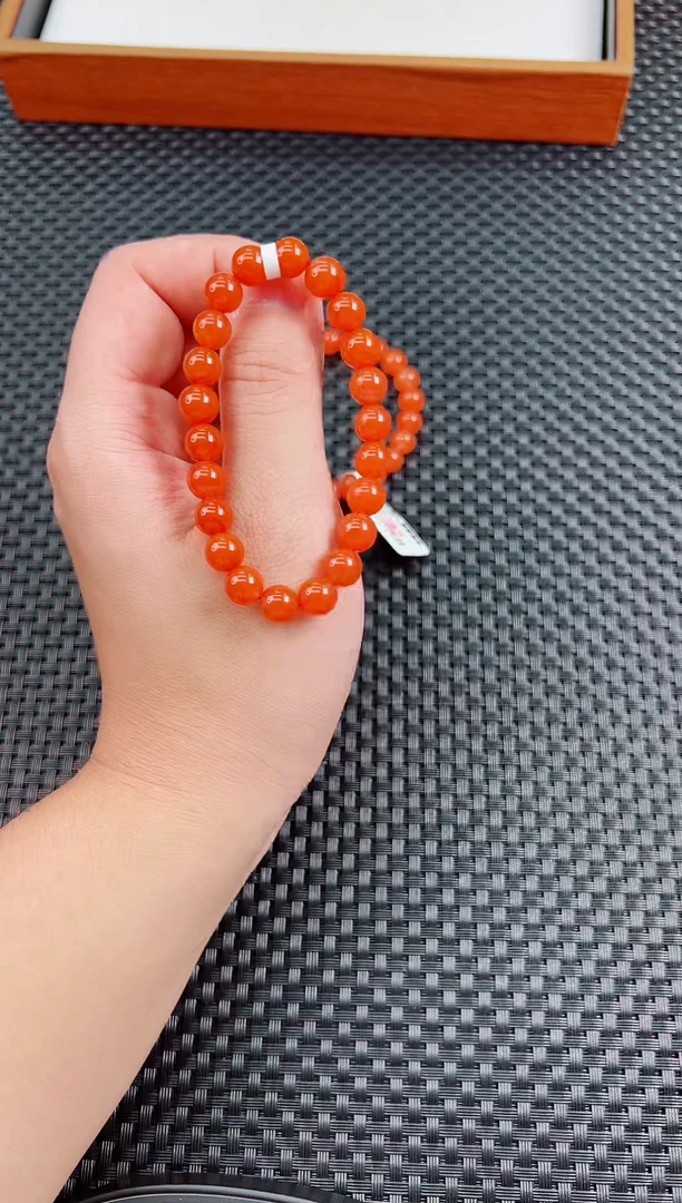 未镶嵌手串南红玛瑙保山杨柳滴水洞亮光8+