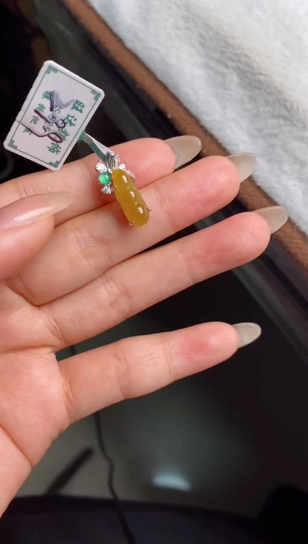 银S925镶嵌戒指翡翠天然A货翡翠