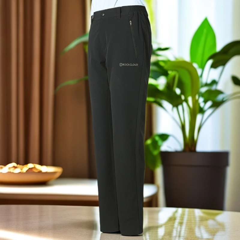 女士户外运动防风防泼水透气软壳裤登山徒步休闲裤