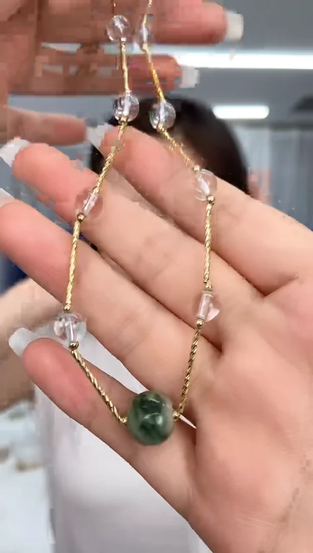 未镶嵌颈饰水晶天然珠宝多样性发其一