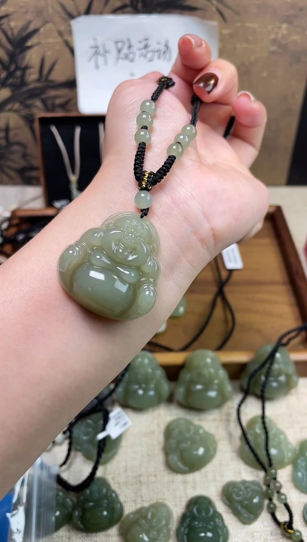 【闪购商品】和田玉颈饰未镶嵌35佛