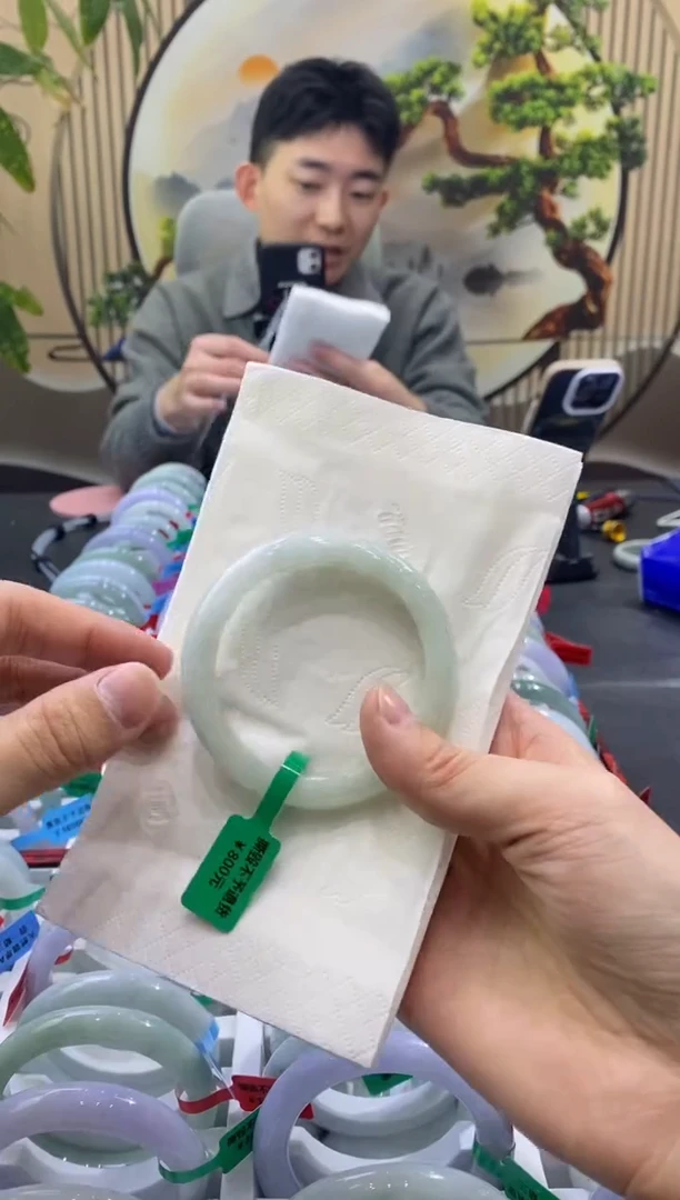 未镶嵌手镯翡翠9589