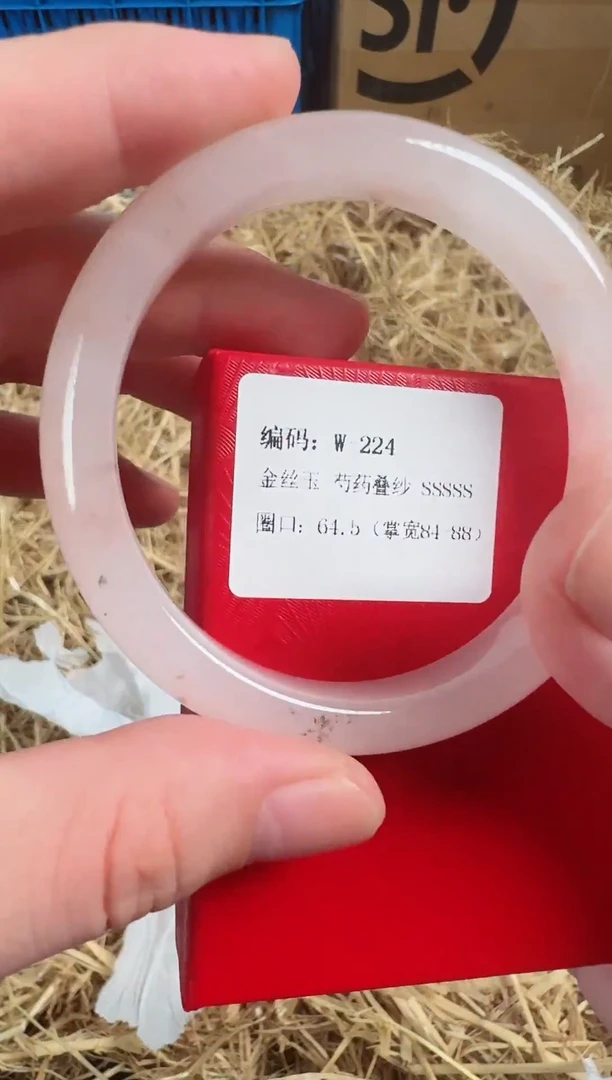 未镶嵌手镯石英质玉W-224