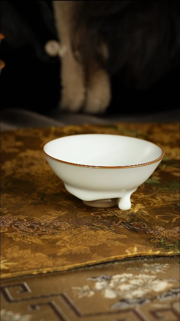 善窑厂汝窑月白杯