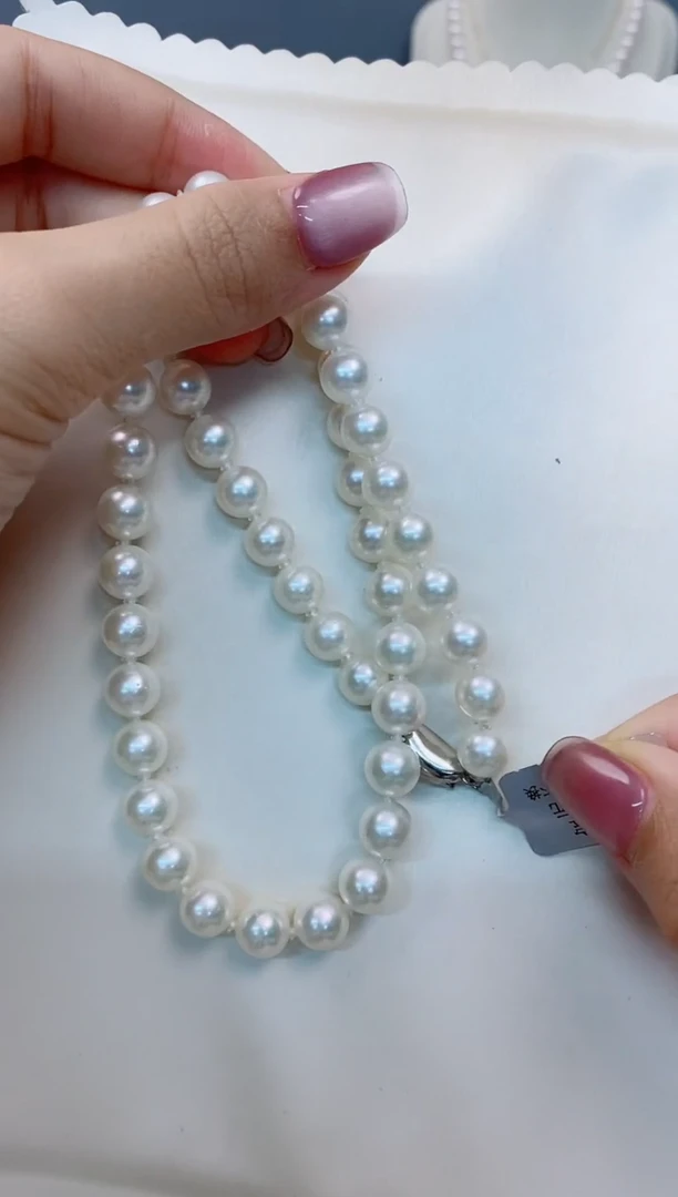 【闪购商品】海水珍珠项链未镶嵌8-8.5海水珍珠项链