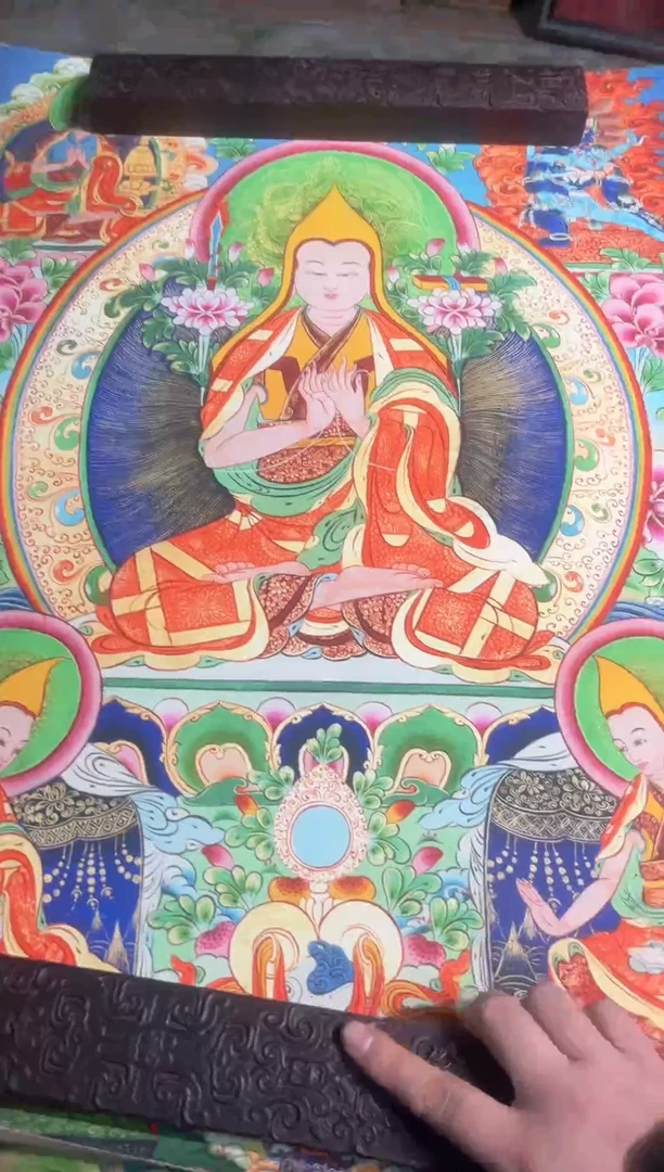 卷轴画东东唐卡tk16