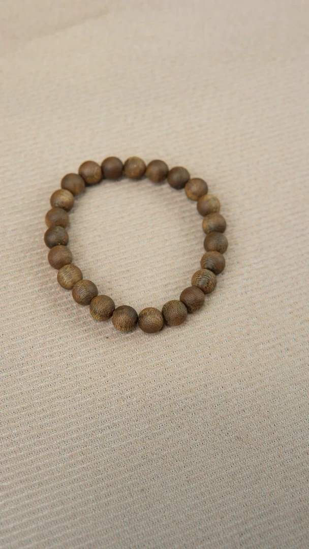 手串沉香木***花海南莺歌绿奇楠卡8单圈圆珠99沉