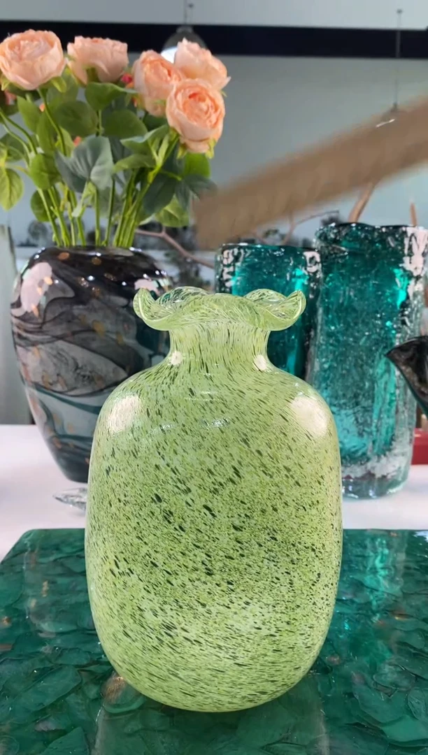 慕忆家手作琉璃花瓶