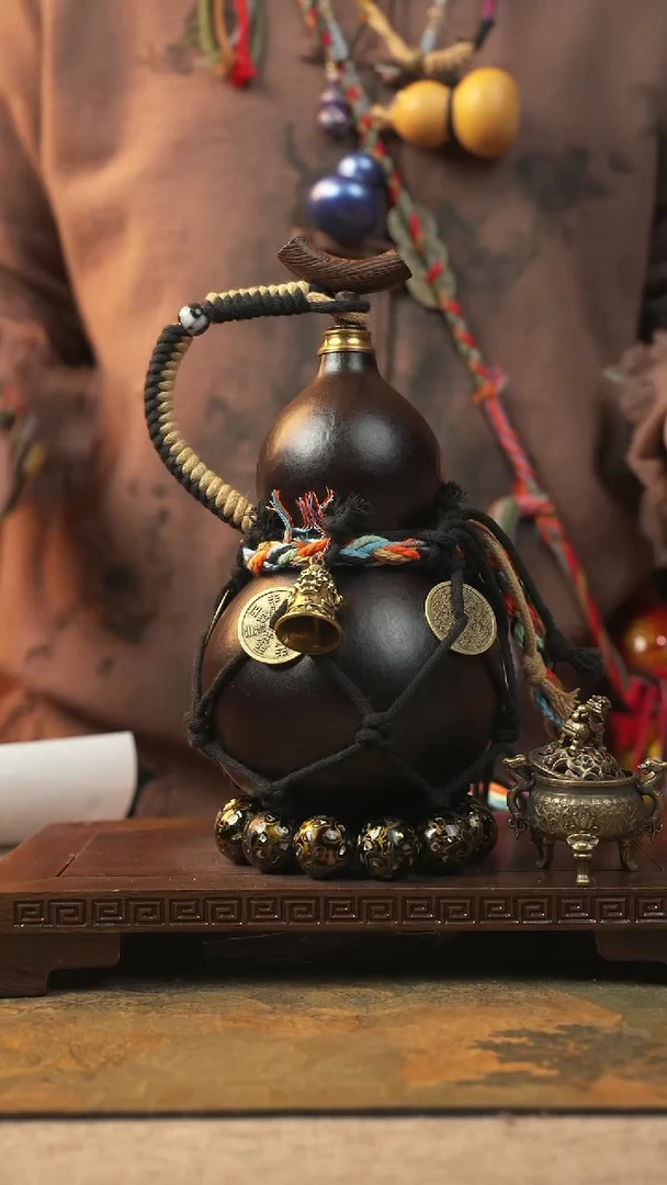 176大漆一物一拍记葫堂出品【不带手串】