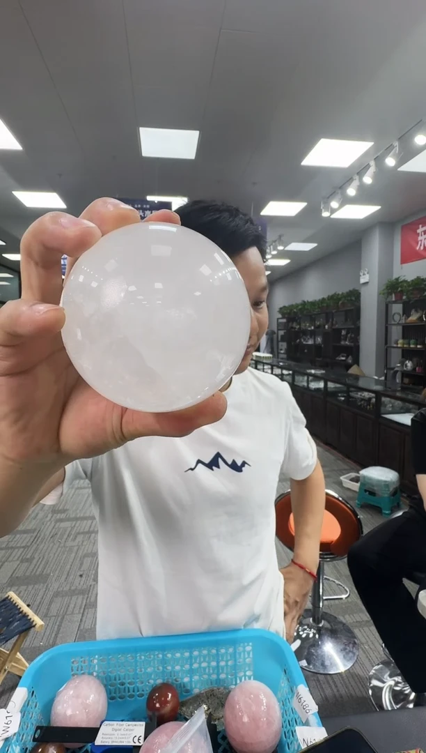 水晶珠宝半成品未镶嵌W9012 约7.8cm