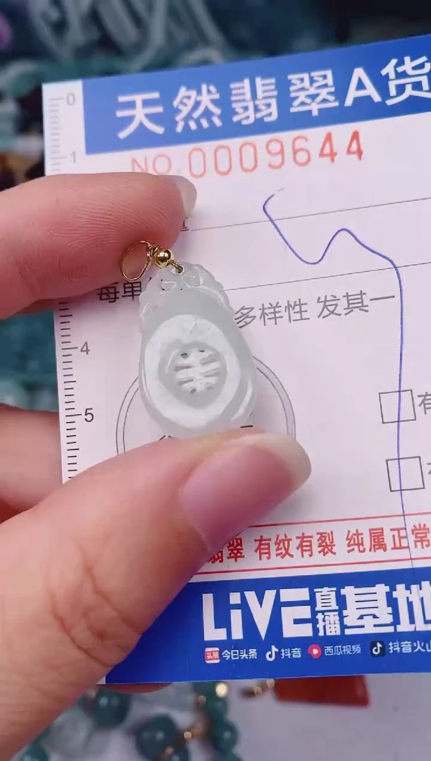 颈饰未镶嵌翡翠00009644