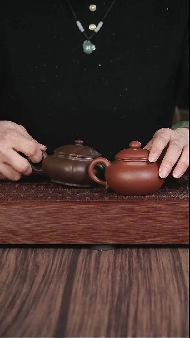 【闪购商品】紫砂茶壶筋纹  底槽清  博古+底槽清小仿古