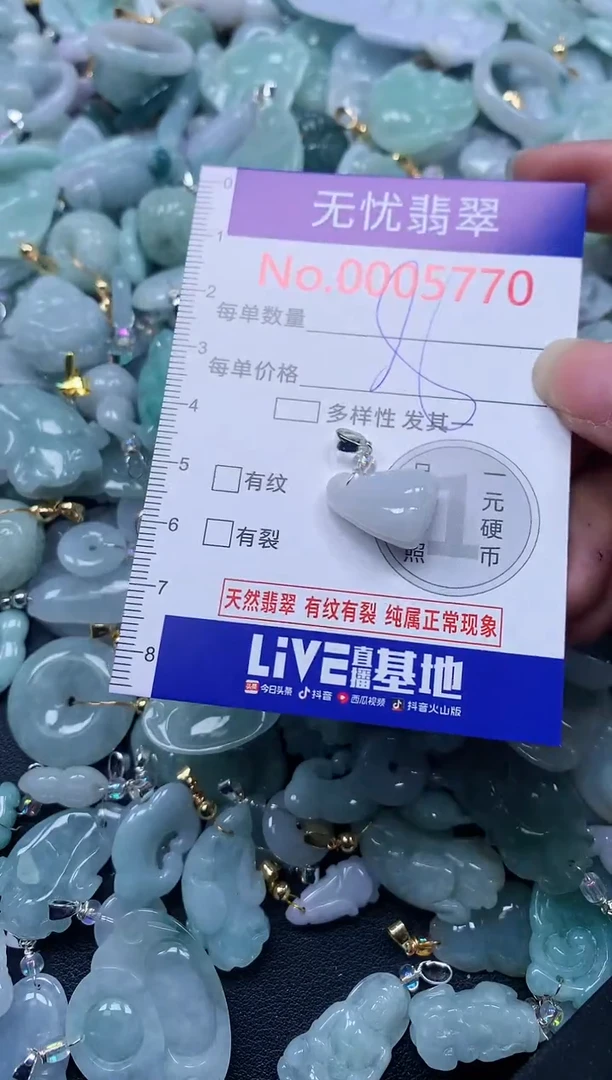 颈饰未镶嵌翡翠5770