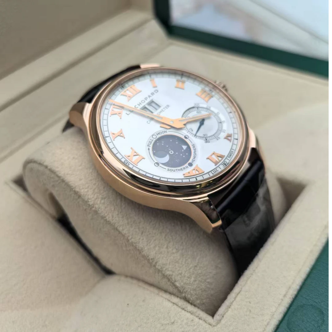 99新 Chopard/萧邦 L.U.C 自动机械 18k玫瑰金 42毫米