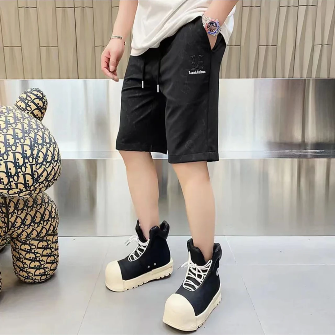 25561夏季新款男士设计师款潮流薄款百搭休闲短裤