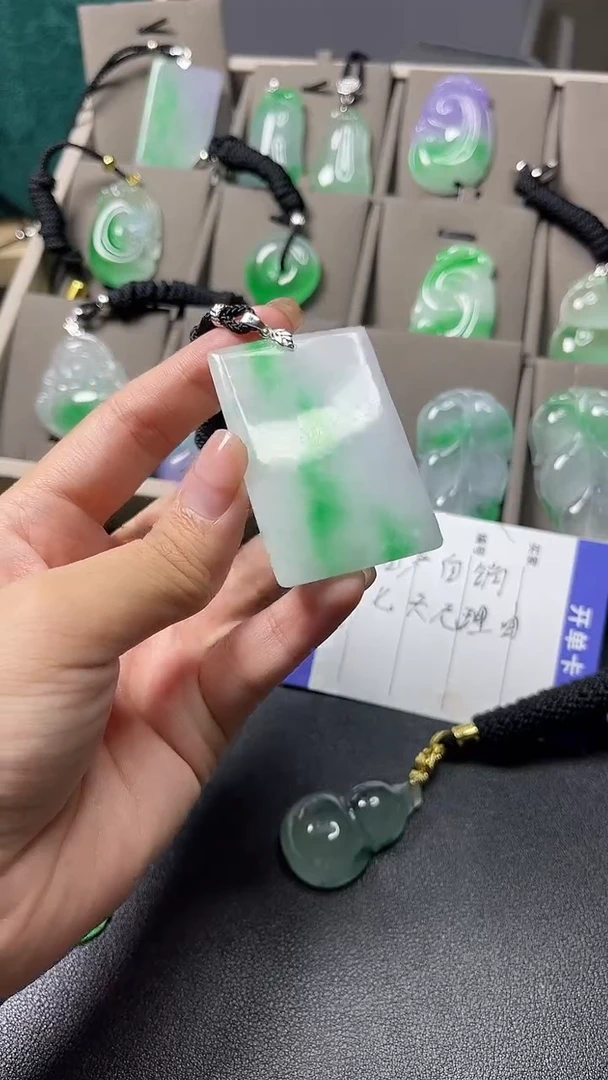 颈饰未镶嵌翡翠  所见即所得 一图一物