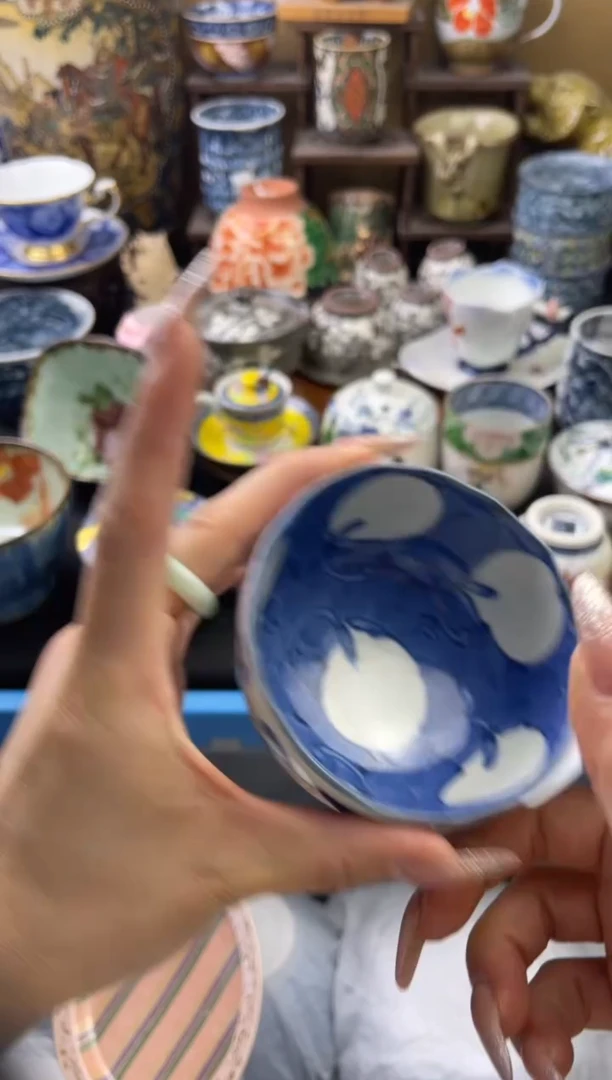 【闪购商品】瓷片877号六六瓷器工艺品瓷器