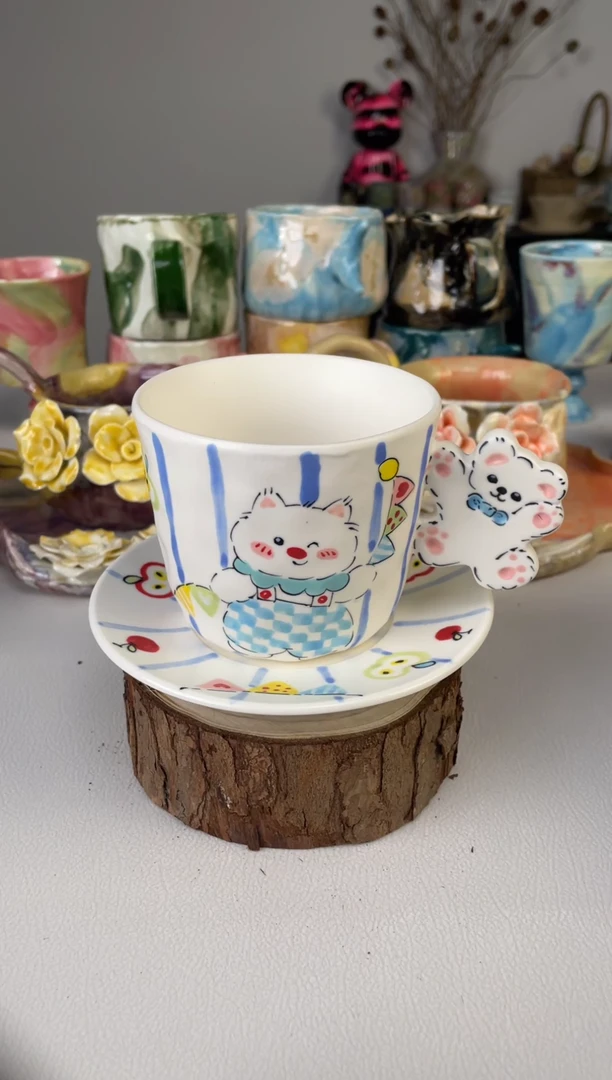 「孤品」沐泽若芳咖啡杯