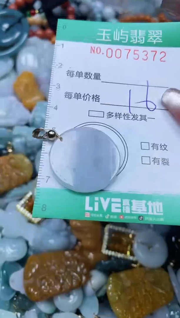 【闪购商品】翡翠颈饰未镶嵌闪购0075372