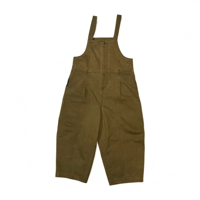 妝點家  忆古朴拙  色织 棉 亚麻 后扣休闲背带裤  231111