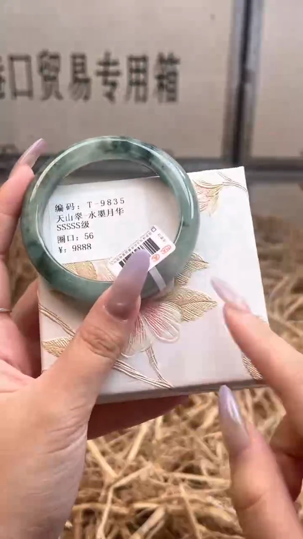 未镶嵌手镯石英质玉t9835