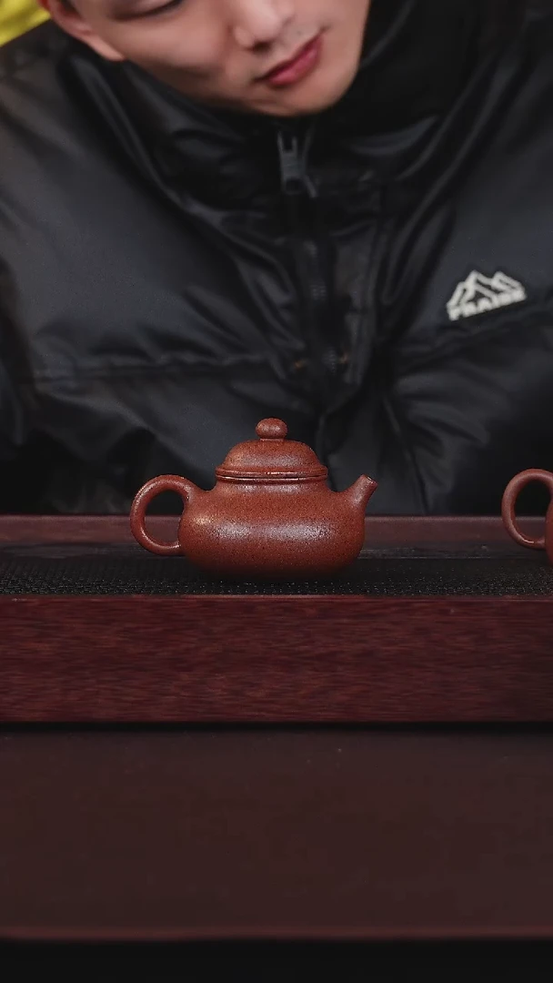 【闪购商品】紫砂茶壶半手工·容天·140cc