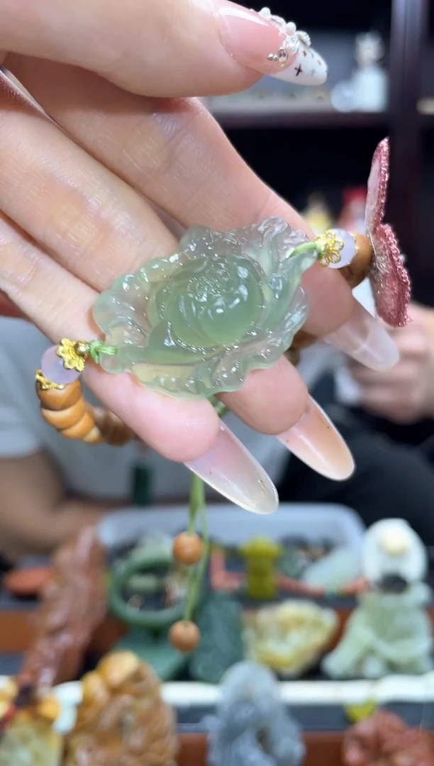 未镶嵌岫玉手牌·多样性发货*拍一发一
