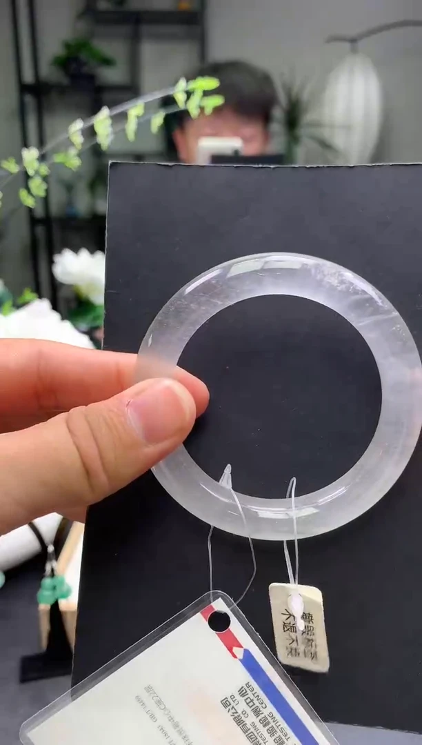 未镶嵌手镯石英质玉序号圈口53+