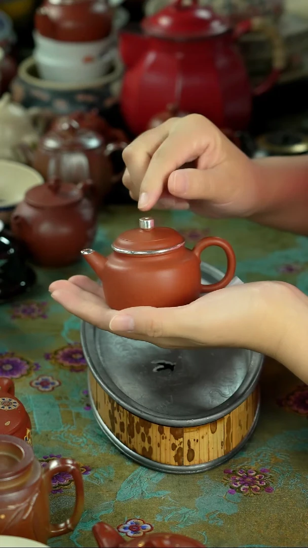 檀里村启动 炸茶具啦