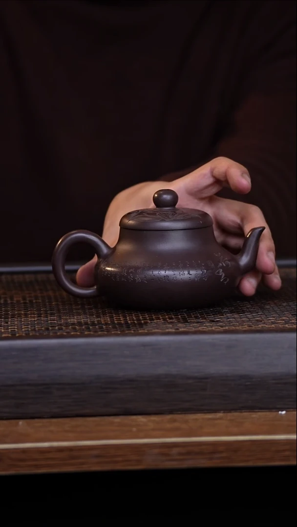 茶壶紫砂宜兴手工原矿紫砂壶001带证书