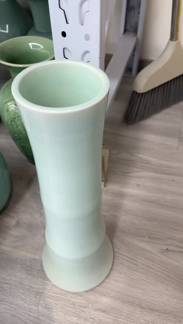 瓷纯手工 特价福利 微瑕 慧仙青瓷