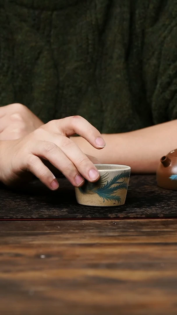 茶杯紫砂57号紫砂柴烧