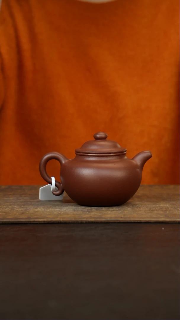茶壶紫砂莲子底槽青300cc