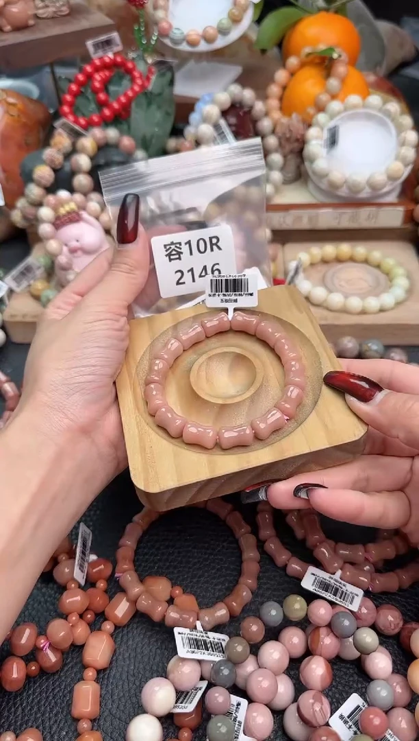 【闪购商品】石英质玉手链未镶嵌10R2146