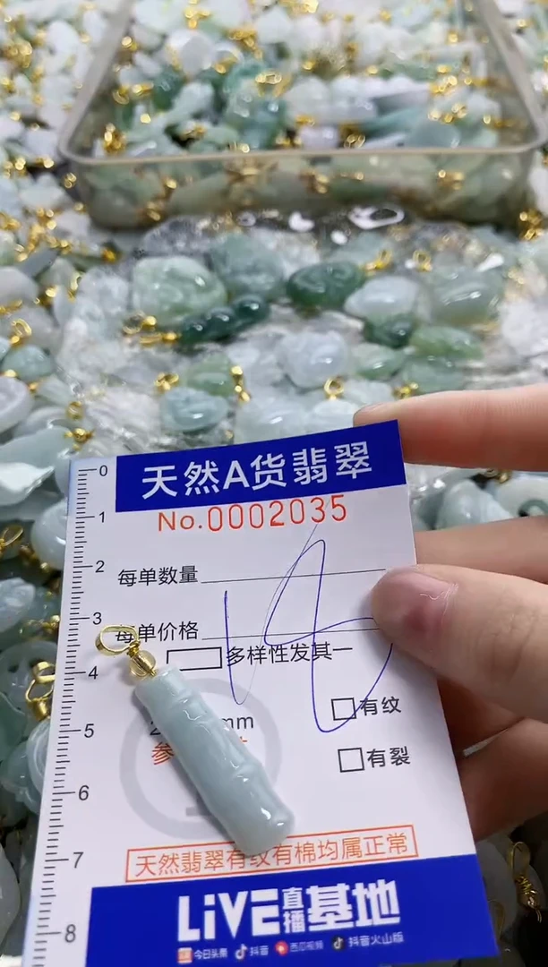 颈饰未镶嵌翡翠纯天然a货翡翠