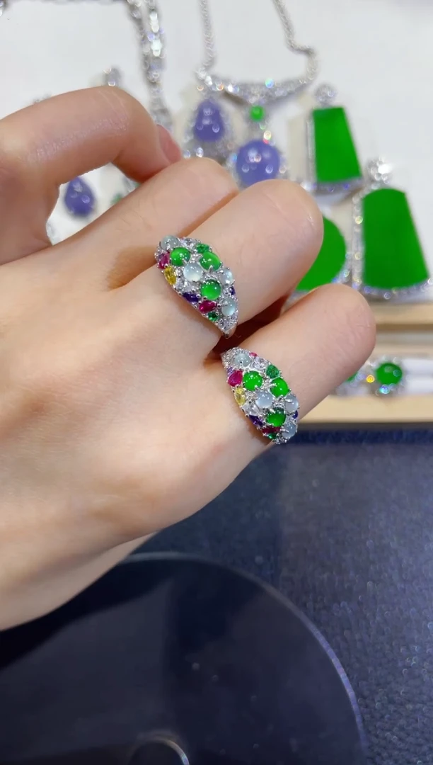 颈饰未镶嵌翡翠多人多样性发货1件8