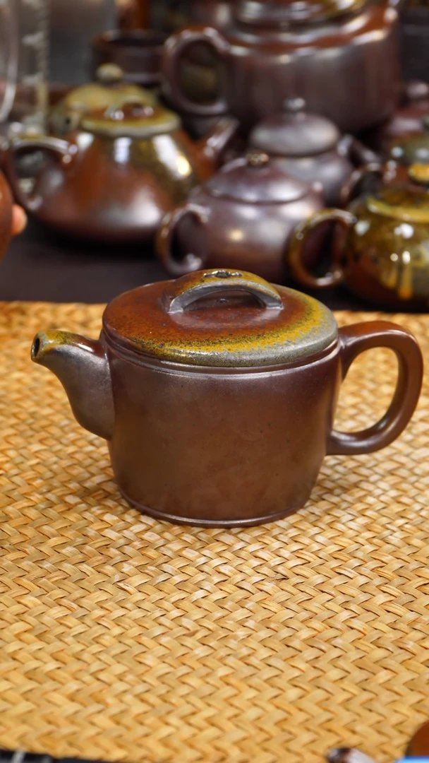 茶壶紫砂小**学纯自然柴烧