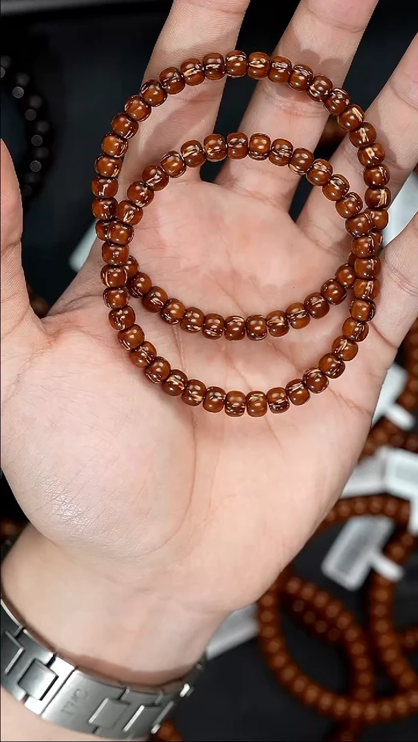 手串紫金鼠6681咖红皮小肉包7尺寸