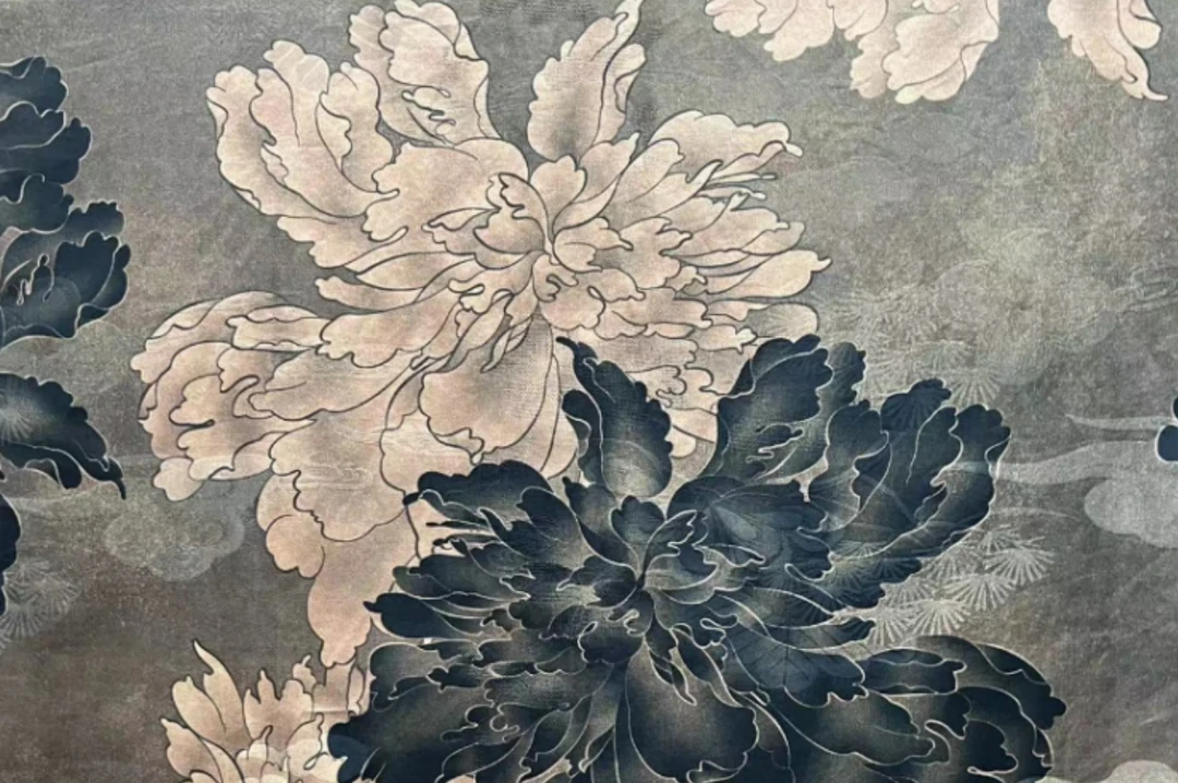 香云纱枕套-苔绿茶色-45姆米枕套