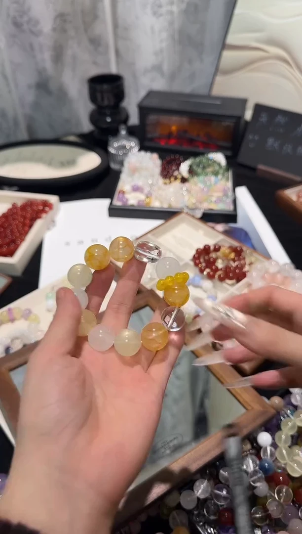 未镶嵌手串水晶多宝