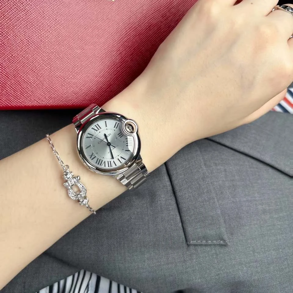 99新 Cartier/卡地亚 小花6花 P205226398 蓝气球手表