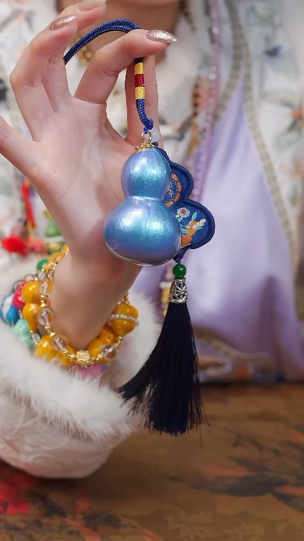 610漆艺工艺小葫芦29.9